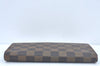 Authentic Louis Vuitton Damier Portefeuille Brazza Long Wallet N60017 LV L0534