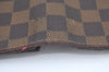 Authentic Louis Vuitton Damier Portefeuille Brazza Long Wallet N60017 LV L0534