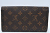 Auth Louis Vuitton Monogram Portefeuille Sarah Purse Wallet M61734 LV Junk L0535