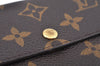 Auth Louis Vuitton Monogram Portefeuille Sarah Purse Wallet M61734 LV Junk L0535