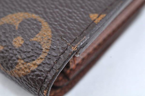 Auth Louis Vuitton Monogram Portefeuille Sarah Purse Wallet M61734 LV Junk L0535