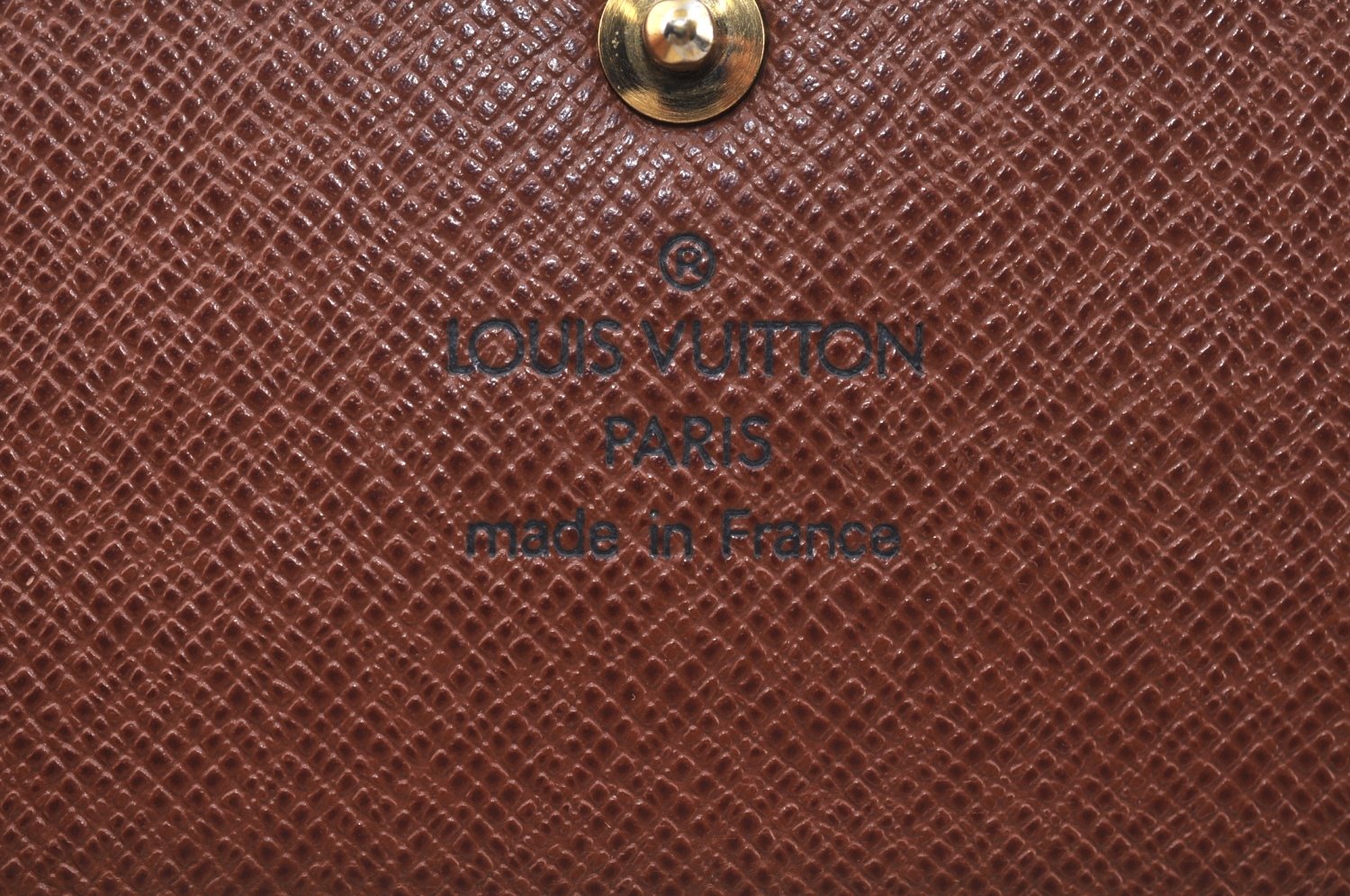 Auth Louis Vuitton Monogram Portefeuille Sarah Purse Wallet M61734 LV Junk L0535