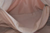 Authentic CHANEL New Travel Line Shoulder Tote Bag Nylon Leather Pink L0536