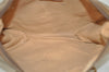 Authentic GUCCI Hand Bag GG PVC Leather Brown Junk L0542