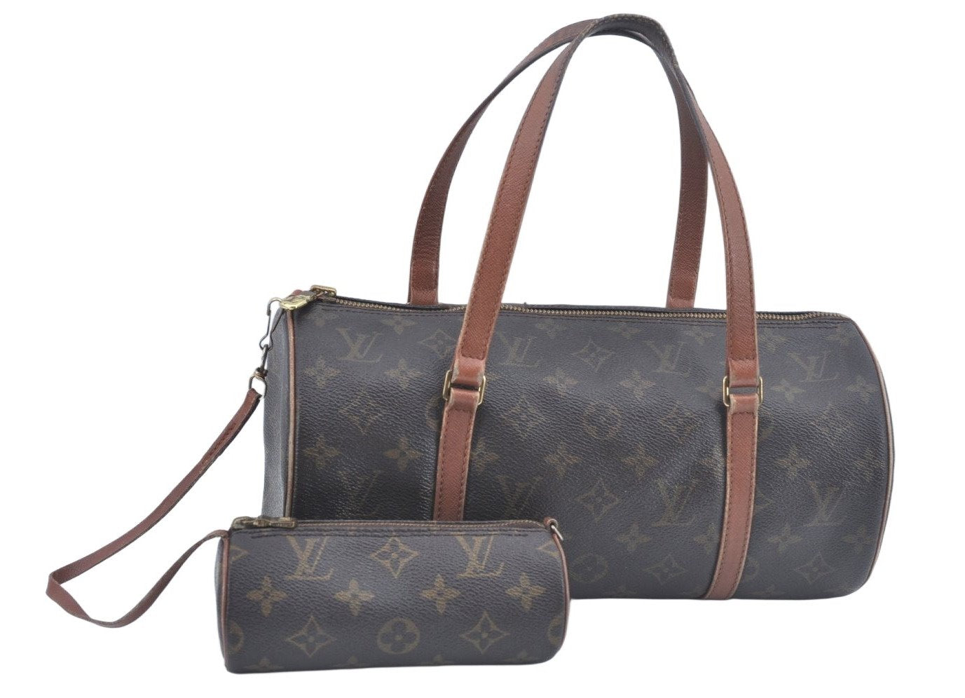 Authentic Louis Vuitton Monogram Papillon 30 Hand Bag Old Model LV L0543