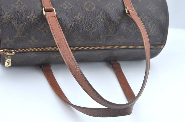 Authentic Louis Vuitton Monogram Papillon 30 Hand Bag Old Model LV L0543