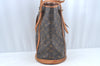 Authentic Louis Vuitton Monogram Bucket GM Shoulder Tote Bag M42236 Junk L0546