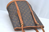 Authentic Louis Vuitton Monogram Bucket GM Shoulder Tote Bag M42236 Junk L0546