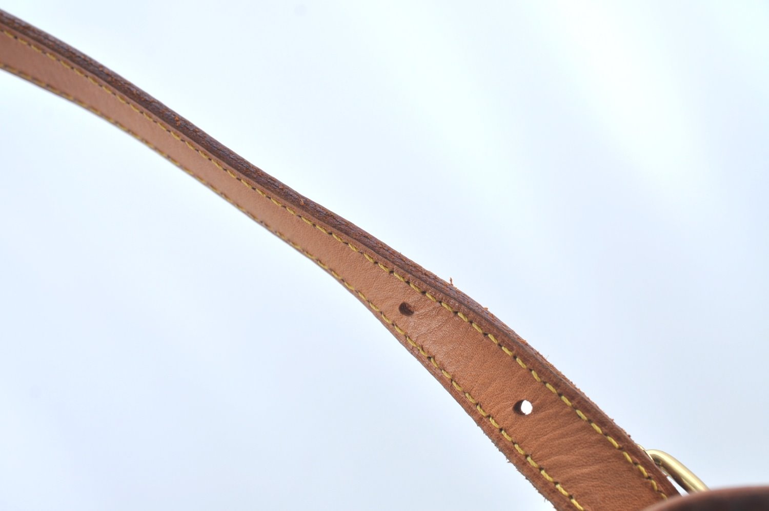 Authentic Louis Vuitton Monogram Bucket GM Shoulder Tote Bag M42236 Junk L0546