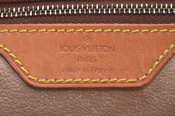 Authentic Louis Vuitton Monogram Bucket GM Shoulder Tote Bag M42236 Junk L0546