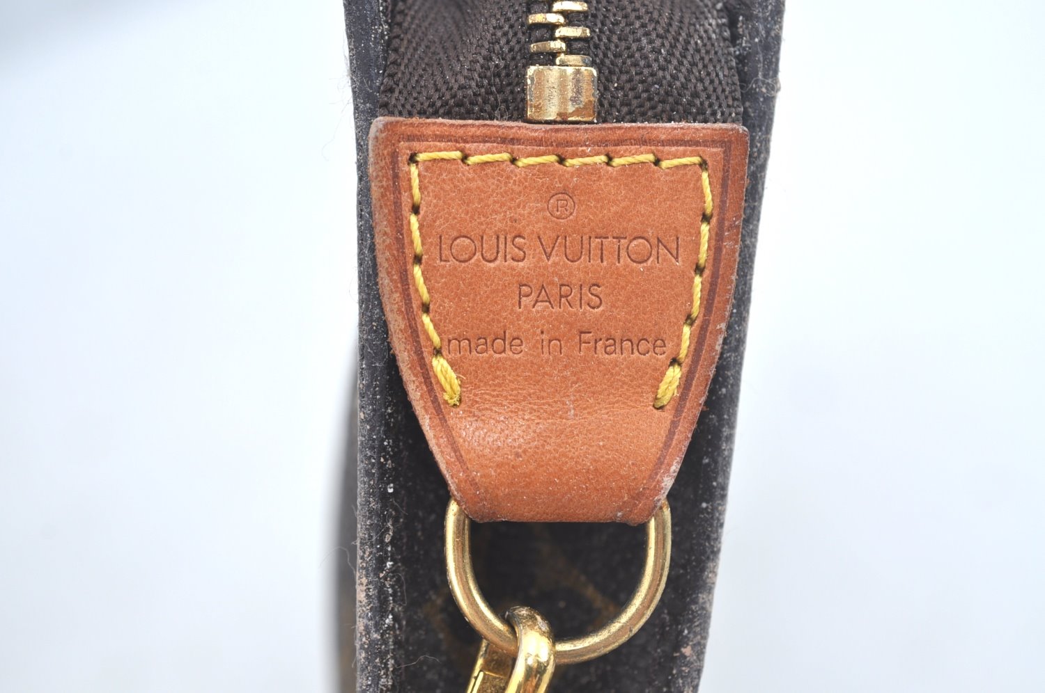 Authentic Louis Vuitton Monogram Bucket GM Shoulder Tote Bag M42236 Junk L0546