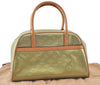 Auth Louis Vuitton Vernis Tompkins Square Hand Bag Light Green M91150 LV L0548