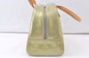 Auth Louis Vuitton Vernis Tompkins Square Hand Bag Light Green M91150 LV L0548