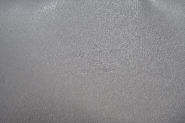 Auth Louis Vuitton Vernis Tompkins Square Hand Bag Light Green M91150 LV L0548