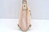 Authentic GUCCI Abbey Shoulder Hand Bag Purse GG Canvas Leather Pink L0553