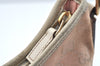 Authentic GUCCI Abbey Shoulder Hand Bag Purse GG Canvas Leather Pink L0553
