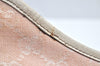 Authentic GUCCI Abbey Shoulder Hand Bag Purse GG Canvas Leather Pink L0553