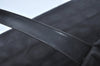 Authentic CHANEL New Travel Line Shoulder Tote Bag Nylon Leather Black L0554