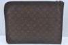 Authentic Louis Vuitton Monogram Poche Documents Document Case Old Model L0555