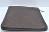 Authentic Louis Vuitton Monogram Poche Documents Document Case Old Model L0555