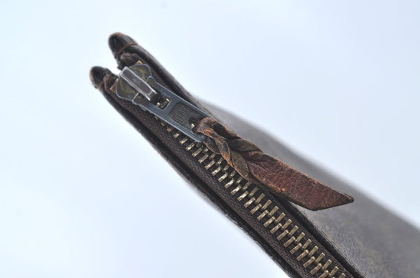 Authentic Louis Vuitton Monogram Poche Documents Document Case Old Model L0555