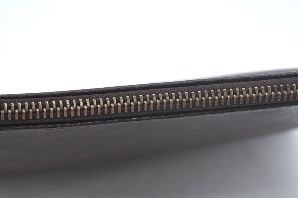 Authentic Louis Vuitton Monogram Poche Documents Document Case Old Model L0555