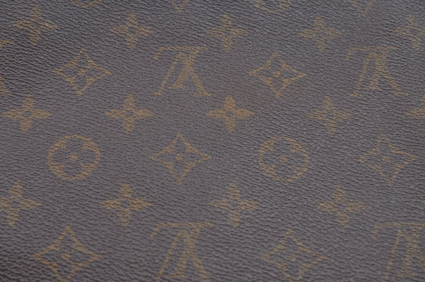Authentic Louis Vuitton Monogram Poche Documents Document Case Old Model L0555