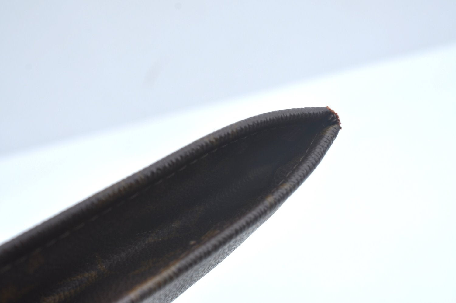 Authentic Louis Vuitton Monogram Poche Documents Document Case Old Model L0555