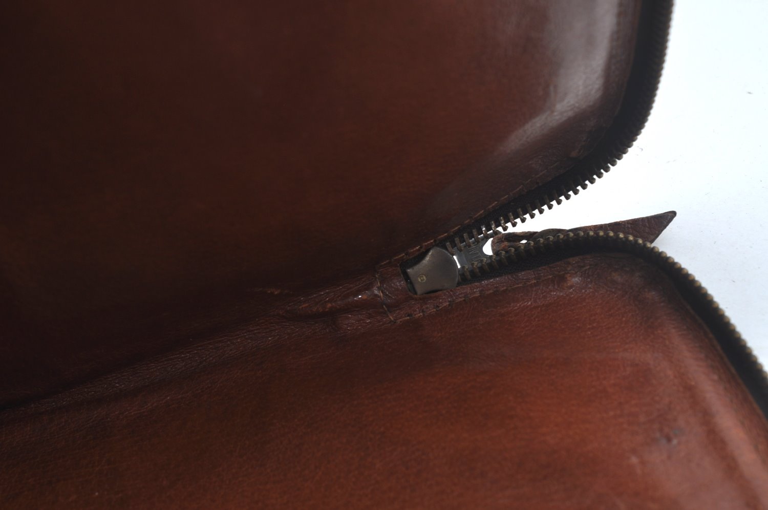 Authentic Louis Vuitton Monogram Poche Documents Document Case Old Model L0555