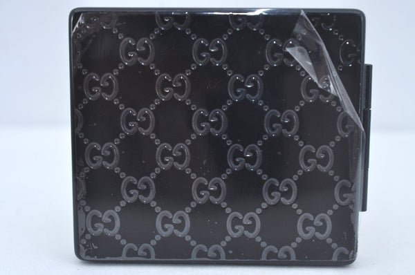 Authentic GUCCI Mirror Plastic GG Black Box L0560