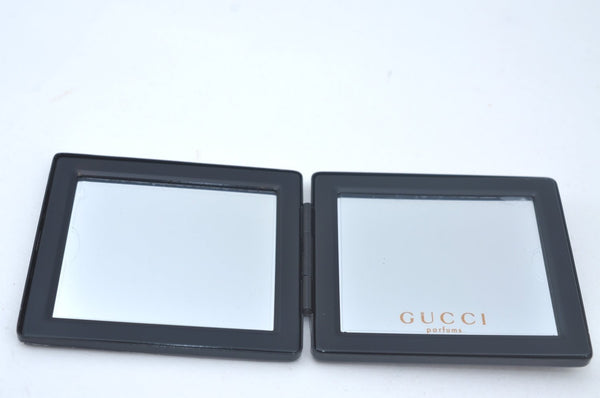 Authentic GUCCI Mirror Plastic GG Black Box L0560