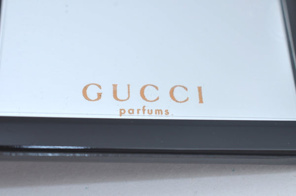 Authentic GUCCI Mirror Plastic GG Black Box L0560