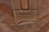 Authentic CELINE Macadam Blason Pattern Hand Bag PVC Leather Brown L0561