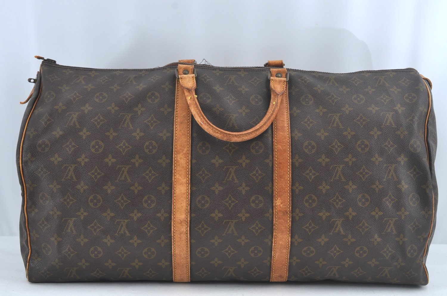 Authentic Louis Vuitton Monogram Keepall 60 Travel Boston Bag Old Model LV L0564