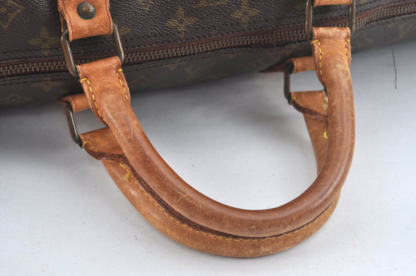 Authentic Louis Vuitton Monogram Keepall 60 Travel Boston Bag Old Model LV L0564