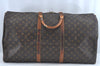 Authentic Louis Vuitton Monogram Keepall 60 Travel Boston Bag M41422 LV L0565