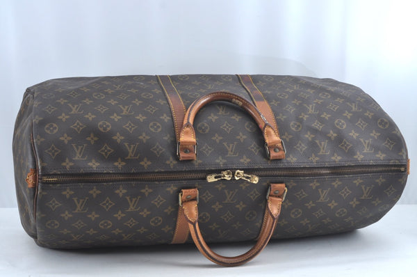 Authentic Louis Vuitton Monogram Keepall 60 Travel Boston Bag M41422 LV L0565