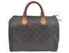 Authentic Louis Vuitton Monogram Speedy 30 Hand Boston Bag M41526 LV L0572