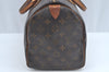 Authentic Louis Vuitton Monogram Speedy 30 Hand Boston Bag M41526 LV L0572