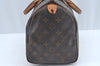 Authentic Louis Vuitton Monogram Speedy 30 Hand Boston Bag M41526 LV L0572