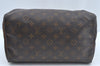 Authentic Louis Vuitton Monogram Speedy 30 Hand Boston Bag M41526 LV L0572