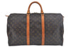 Authentic Louis Vuitton Monogram Keepall 50 Travel Boston Bag M41426 LV L0575