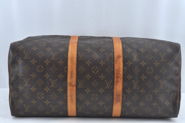 Authentic Louis Vuitton Monogram Keepall 50 Travel Boston Bag M41426 LV L0575