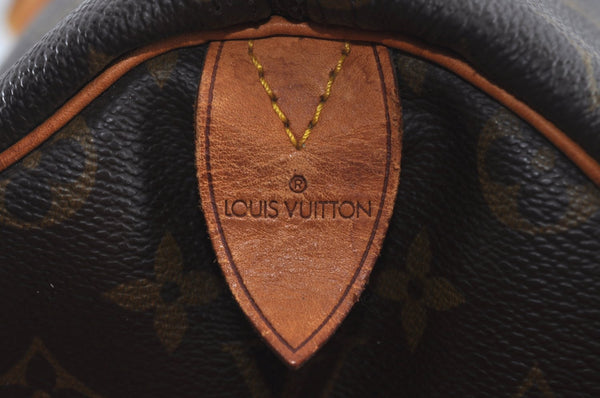 Authentic Louis Vuitton Monogram Keepall 50 Travel Boston Bag M41426 LV L0575