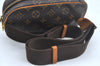 Authentic Louis Vuitton Monogram Pochette Gange Waist Body Bag M51870 LV L0579