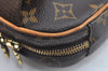 Authentic Louis Vuitton Monogram Pochette Gange Waist Body Bag M51870 LV L0579