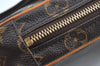 Authentic Louis Vuitton Monogram Pochette Gange Waist Body Bag M51870 LV L0579