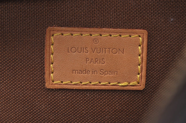 Authentic Louis Vuitton Monogram Pochette Gange Waist Body Bag M51870 LV L0579