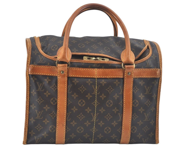 Authentic Louis Vuitton Monogram Sac Chaussures 40 Boston Bag M41924 LV L0581