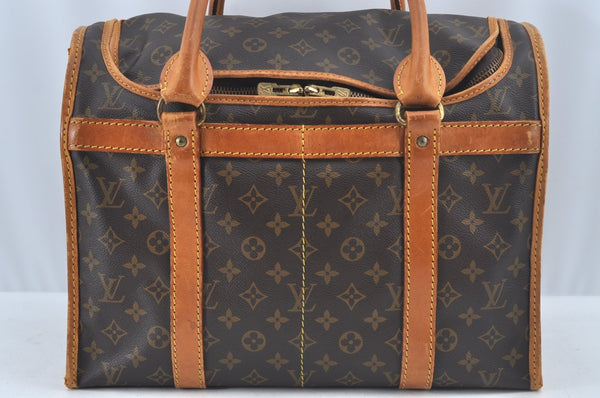 Authentic Louis Vuitton Monogram Sac Chaussures 40 Boston Bag M41924 LV L0581